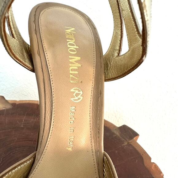 Nando Muzi Platform Heels, Size 38.5, 8.5 US Excellent Condition - Picture 3 of 9